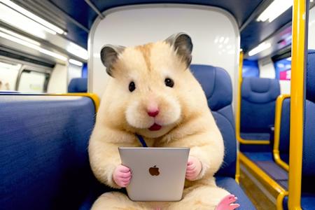 00027-2208819477-_lora_jzcg024_0.9_ jzcg024, hamster in a train, masterpiece, best quality, 8k， ultra-high definition.png